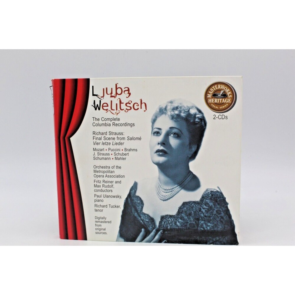 Ljuba Welitsch: The Complete Columbia Recordings Masterworks Heritage 1997